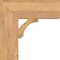 Ekena Millwork Imperial Block Smooth Bracket, Western Red Cedar, 5 1/2"W x 18"D x 18"H BKT06X18X18IMP05SWR - alternate 2